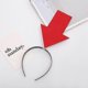 thumbnail image 4 of 4 Pcs Novelty Arrow And Symbol Headband Arrow Boppers Elastic Hairbands Hair Hoops Location Exclamation Questions Mark Headband For Masquerade, 4 of 4