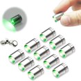 thumbnail image 1 of CUITING 10 pcs Miniature Led Lights Tiny Lights for Hand Craft/DIY Miniature Lights Battery Powered  Miniature Lights for Toy Brick Building Blocks- 10 Pack (green), 1 of 10
