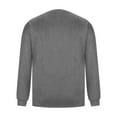 thumbnail image 5 of Retro Sweatshirt Men Long Sleeve Tee Shirts Top Crewneck Breathable Workout Athletic Shirt Loose Fit Casual Pullover Vintage Denim Washed Sweatshirts for Fishing Workout Athletic Gym, 5 of 6