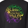 thumbnail image 3 of Inktastic Laissez Les Bon Temps Rouler Mardi Gras Adult Sweatshirt, 3 of 4