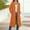#21-Orange, variant on Heisall Womens Hooded Cardigan Jacket Long Sleeve Zipper Closure Pocket Longline Solid Color Casual