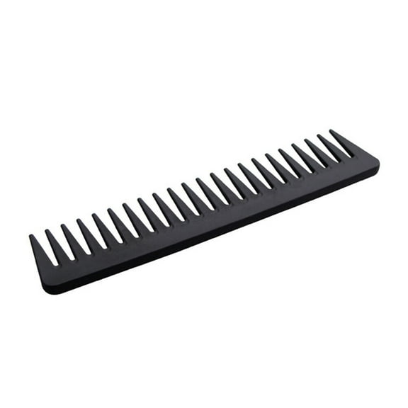 OFFIGAM Slicked Back Hair Comb Black Wide Tooth Salon Styling Comb for Men Lightweight and Durable