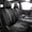 Black-2-A, variant on Waterproof Faux Leather Car Seat Covers for Ford F150 F250 F350 F450 Super Duty (2009-2026), Custom Fit Automotive Seat Protector for Crew Cab XL XLT Lariat King Ranch Platinum,Five Seats,Black