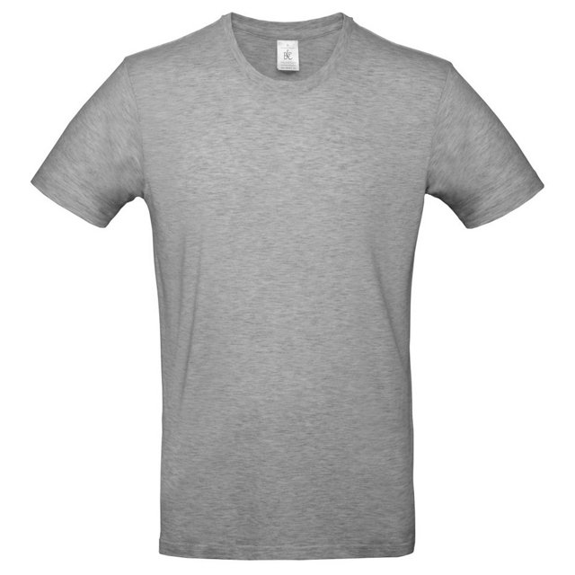B&C - Camiseta básica #E190 para hombre (Gris Sport)