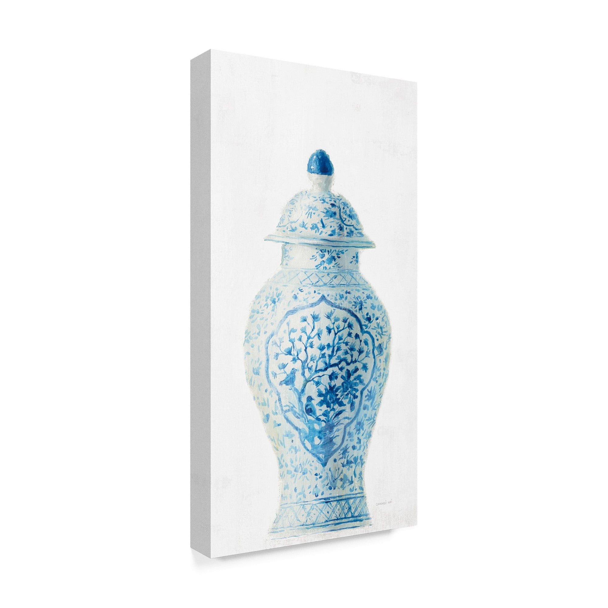 Trademark Fine Art 'Ginger Jar I on White Crop' Canvas Art by Danhui Nai