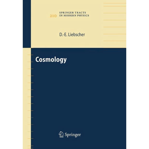 Springer Tracts in Modern Physics Cosmology, Book 210, (Paperback)