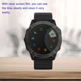 thumbnail image 4 of 6PCS Watch Tempered Glass Screen Protector Watch Screen Protective Film Compatible for Garmin Fenix6x (Transparent), 4 of 8
