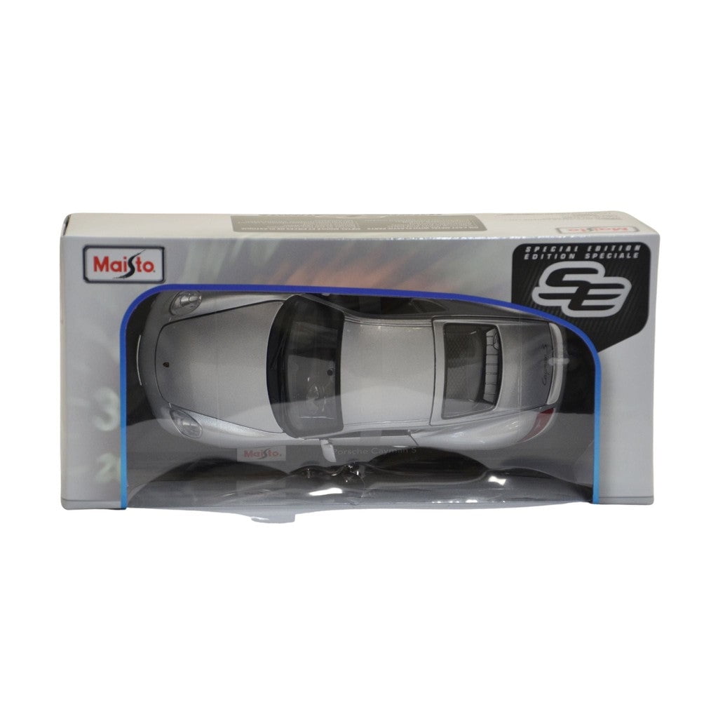Maisto Porsche Cayman S Black 1 18 Diecast Model Car Walmart