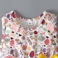 thumbnail image 3 of Shadoumai Easter Dresses Sets Kids Happy Easter Rabbit Print Sleeveless Warm Princess Dresses Baby Girl Clothes, 3 of 8