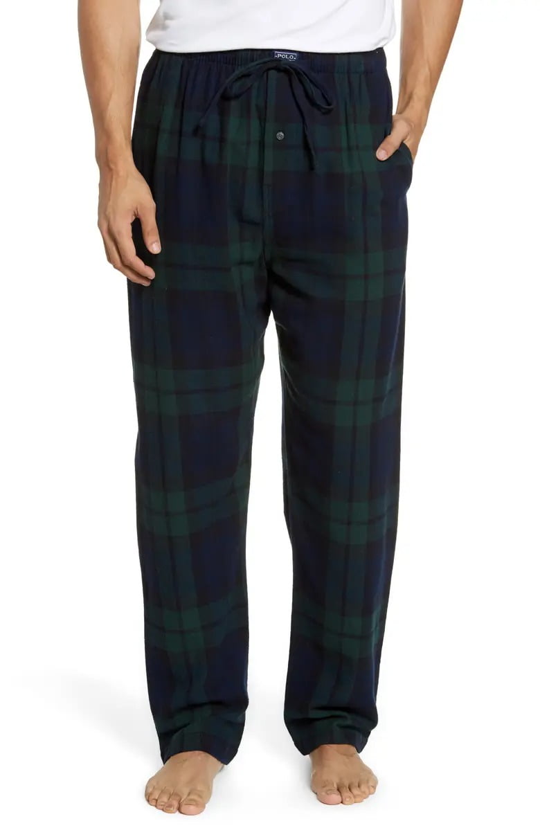 Polo Ralph Lauren SOHO PLAID Men's Woven Pajama Pants, US Medium 