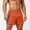 (Fashion 87)Orange, variant on Aimik Mens Sports Shorts Contrast Zip Pocket Elastic Waist Mens Running Shorts Summer Quick Dry Sport Shorts for Gym or Running