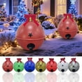 thumbnail image 3 of Christmas Inflatable Christmas Bell with Bow 24x24 inches Outdoor Decorations Ornament Ball Christmas Decoration for Yard Party Supplies, 3 of 7