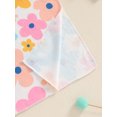 thumbnail image 7 of aturustex Little Girls Hooded Poncho Towel 12M 18M 2T 3T 4T 5T Toddlers Absorbent Bath and Beach Towels Hoodies Floral Print Soft Wearable Blanket BatCute Comfy Swimwear for Summer Beachwear, 7 of 7