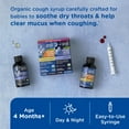 thumbnail image 2 of Mommy's Bliss Organic Day + Night Organic Cough Syrup,Age 4 Months+, over-The Counter,(2) 1.67 fl. oz. Bottles, 2 of 8