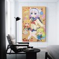 thumbnail image 3 of Japen Based on Manga Anime Miss Kobayashi's Dragon Maid Poster Room Aesthetic Poster Print Art Wall Painting Canvas Posters Gifts Modern Bedroom Decor 12x18inch(30x45cm), 3 of 6