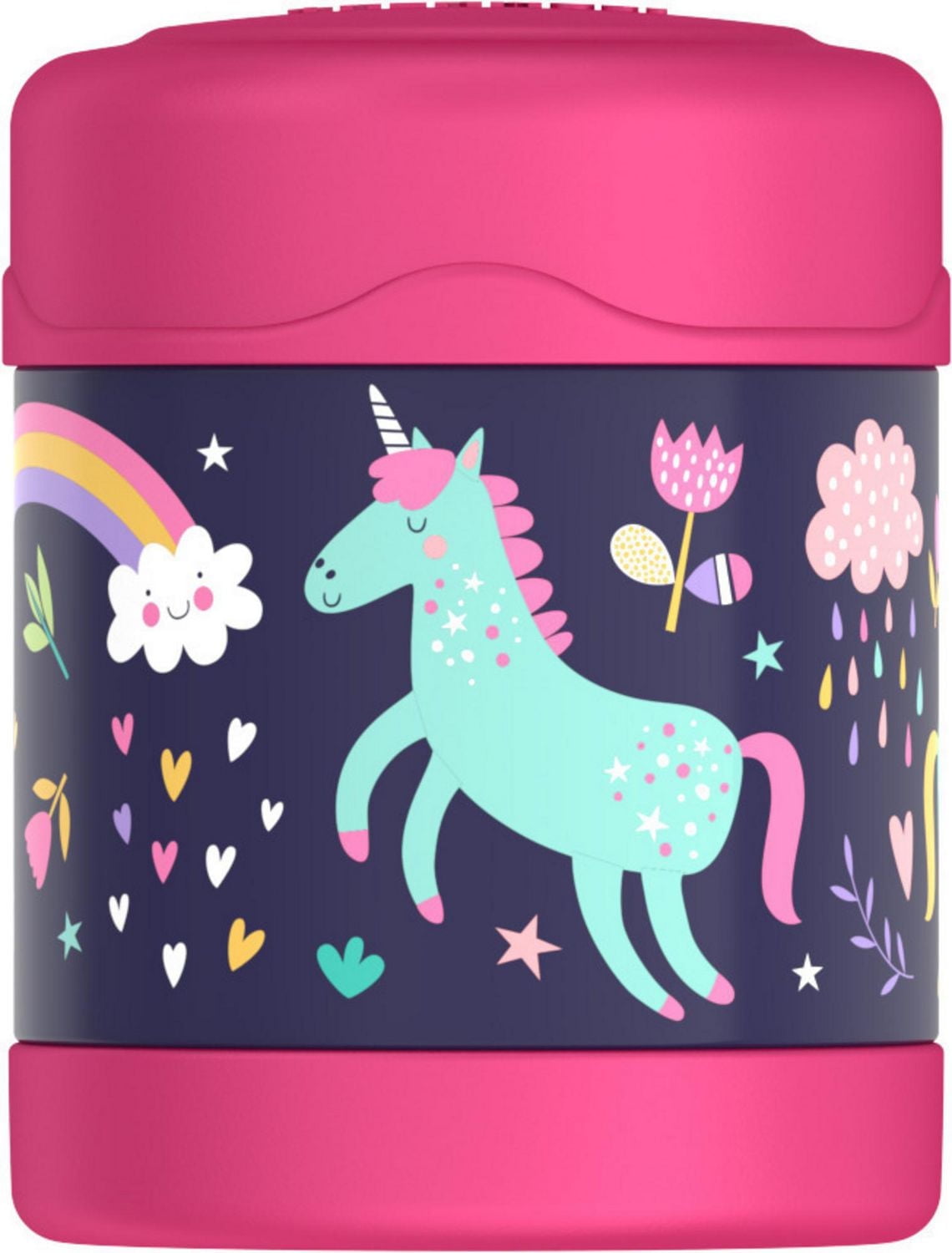 Thermos Funtainer Vacuum Insulated 10 oz Food Jar, Unicorns