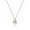 C-ROSE GOLD, variant on 925 Sterling Silver Chunky Teardrop Choker Necklace for Women Teens Pear Pendant Necklace