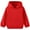 Red, variant on Ulanda Girls Boys Casual Sweatshirt Kids Hooded Pullover Toddler Hoodies with Pocket (Pink, 2-3 Years)
