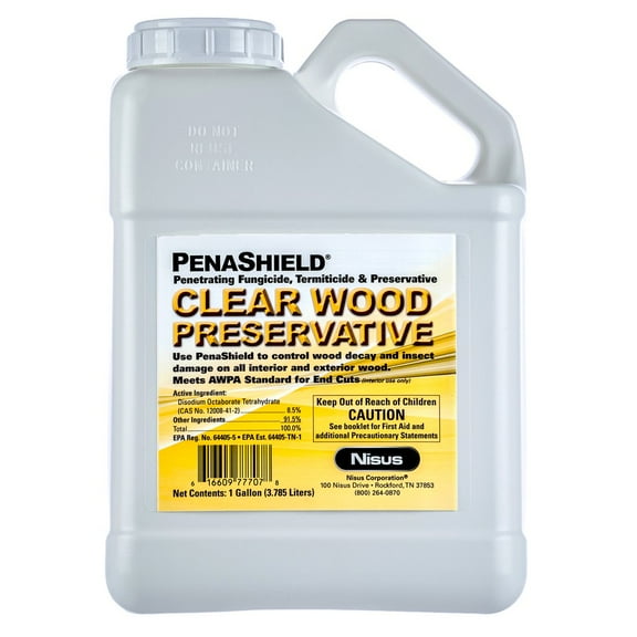 PenaShield Wood Fungicide/Termiticide/Preservative - 128 fl oz Jug by Nisus Corporation