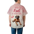 thumbnail image 5 of Every Fart is Love Note Rhodesian Ridgeback Guilty Face Happy Valentine's Hawaiian Shirt Breathable Summer Unisex Merch Ridgebacks Dog Lover Gifts - 01016, 5 of 6