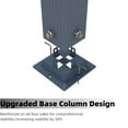 thumbnail image 5 of WildBreak Outdoor Pergola 10 x 13 Feet, with Adjustable Canopy, Gray, 5 of 7