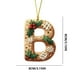 thumbnail image 3 of Adorno Navideño con 26 Letras para Árbol de Navidad, Colgante, Adorno Navideño, Decoración Navideña, Colgante para Árbol de Navidad., 3 of 7