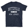 thumbnail image 1 of Buttzville New Jersey Classic Established Men's Cotton T-Shirt, 1 of 1