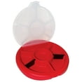 thumbnail image 2 of Bucket Boss 10010 12.25" X 1.5" Clear & Red Plastic Bucket Seat Organizer, 2 of 2