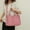 Pink, variant on Daily Commute Multi-Purpose Tote Bag Lightweight Carryall for Work Travel Gym, Blue