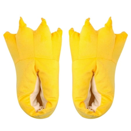 

Adult Kids Animal Monsters Feet Slippers Claw Dinosaur Paw Plush Fun Shoes Slippers New Wedding and Party Supplies