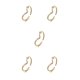 thumbnail image 1 of Anillo abierto Sonducket en forma de V para mujer, Aleación, Plata, Oro, 1 of 6