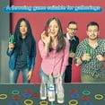 thumbnail image 4 of Tioncy Ring Toss Game, 30 botellas de vidrio, 150 anillos de colores, 4 of 6