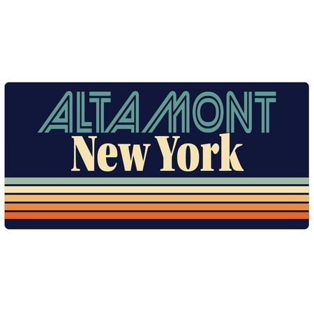 

Altamont New York 5 x 2.5-Inch Fridge Magnet Retro Design