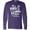 Purple, variant on Spring Break the Beach is My Happy Place Long Sleeve T-Shirt
