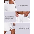 thumbnail image 5 of COOFANDY Men's Athletic Running Shorts Quick Dry 7" Workout Gym Short Lightweight Active Sport Short for Tennis Hiking, 5 of 6