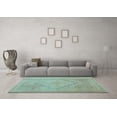 thumbnail image 3 of Ahgly Company Indoor Rectangle Southwestern Light Blue Country Area Rugs, 7' x 10', 3 of 4