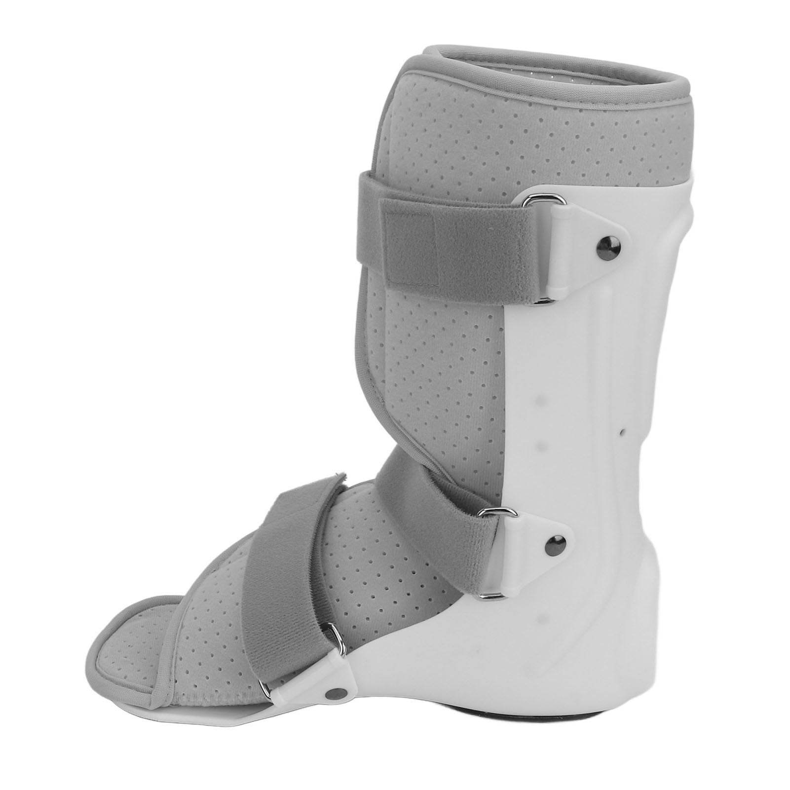 Nieyigj Sprained Ankle Brace Breathable Adjustable Foot Splint Support for Right Foot L 12 inches / 31 cm