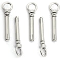 thumbnail image 2 of Anchor Bolts,Expansion Screw Bolts, M8*60 M6*70/80MM 304 Stainless Steel Expansion Screw Bolt Eyebolt Expansion Screw for Home Outdoor Bolt Loop Swing Hook (5pcs) (Color : M8X60MM) (Color : M (Color, 2 of 5