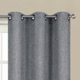 thumbnail image 2 of Willow Textured Woven Grommet Curtain Panel Pairs, 2 of 5