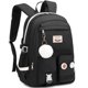 thumbnail image 3 of Mochila escolar Hey Yoo para niñas con lonchera negra de 17.9 pulgadas, 3 of 7