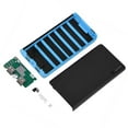 thumbnail image 4 of 20000mAh Ultra Gran Capacidad 4 Salida USB Carga Rápida Caja Móvil Power Bank Kit DIY Azul, 4 of 8