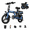 T12-Blue BEST, variant on LuckRoll 500W Foldable Electric Bike for Adults, 48V 13Ah 20 mph Removable Battery, 14" Ebike, Electric Mini Bike, Class 2, UL2849, Bicicleta Electrica