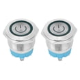 thumbnail image 1 of Interruptor de botón de pasador, 2 piezas, interruptor de botón pulsador de 4 pines, interruptor de botón de metal, solución innovadora, 1 of 9