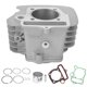 thumbnail image 1 of Engine Cylinder 56mm/2.2in Piston Gasket Fit for YX 140cc Pit Dirt Bike 1P56FMJ, 1 of 5