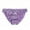 Purple, variant on Womens Underwear Satin & Silky Ladies Panties Bikini Type