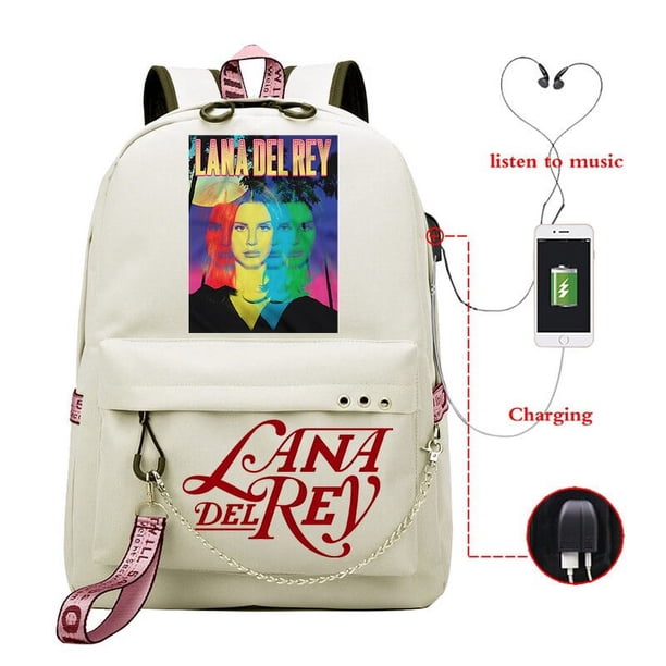 Lana Del Rey School Backpack Bags School Backpack for College Students Backpacks for Teenage Girls Lana Del Rey Bookbag Mochila