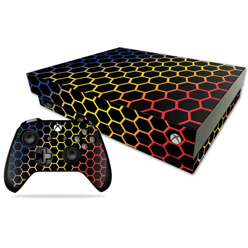 MightySkins Skin for Microsoft Xbox One X Primary