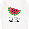 thumbnail image 3 of Inktastic I'm One in a Melon Watermelon Humor Toddler Sweatshirt, 3 of 4