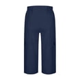 thumbnail image 5 of Only Moment Bermuda Shorts Lightweight Quick Dry Outdoor Athletic Travel Casual Loose Comfy Cute Pockets Blue,4XL, 5 of 7