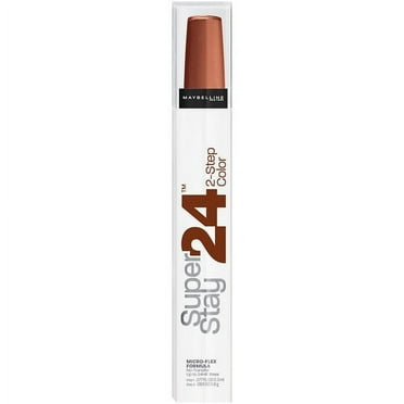 Maybelline SuperStay 24 2-Step Liquid Lipstick, More and More Mocha